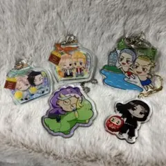 東京リベンジャーズアクリルキーホルダー5個セット