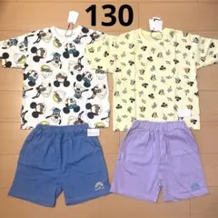 新品 しまむら トイストーリー5 プリントTシャツ ショートパンツ 130 