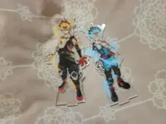 고장·부품용 品 緑谷出久 爆豪勝己 アクリルスタンド 히로아카 ライジング