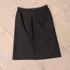 ブラック タイトスカート ひざ丈のサムネイル