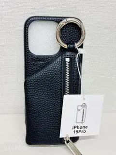 未使用 ajew エジューiPhone 15Pro ケース ファスナーポケットのサムネイル