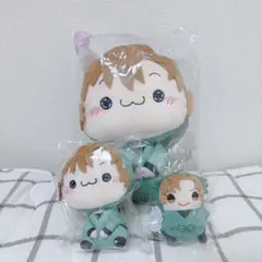 フリューくじ 忍たま乱太郎 もちぴこBIGぬいぐるみ 善法寺伊作 セット