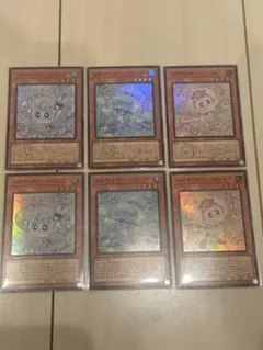 マルチャミー•フワロス、ニャルス、プルリア6枚セット