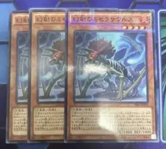 遊戯王 幻創のミセラサウルス ノーパラ 3枚 げんそう - メルカリ