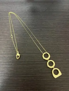 フレッド　サクセス　K18 ゴールド ネックレス 3連モチーフのサムネイル