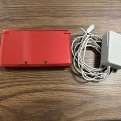 Nintendo 3DS 赤 本体 充電器付き