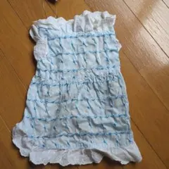 小型犬〜中型犬　涼し気なワンピース　ペットパラダイス試作品