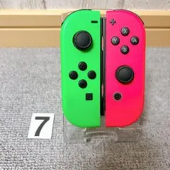 Nintendo Switch ジョイコン ネオングリーン/ネオンピンク スプラ