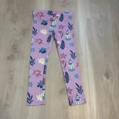 Disney PRINCESS キッズ スパッツ レギンス パープル