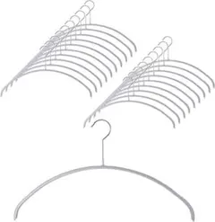 MAWAハンガー エコノミック40P ホワイト 20本 すべらないマワハンガー