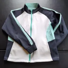 IGNIO キッズ ジャージ 140cm ホワイト×ミントグリーン