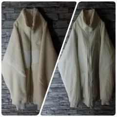 ナイキ ボアナイロンジャケット リバーシブル ビッグスウッシュ