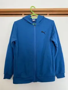 PUMA プーマ パーカー ブルー160サイズ