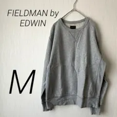FIELDMAN by EDWIN エドウィン　スウェット　トレーナー　グレーM