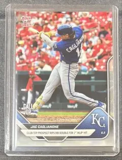 Topps now RC Jac Caglianone ルーキーカード RC
