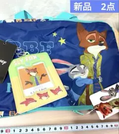 ニック　ズートピア　圧縮ポーチ　カードケース　ディズニー　サンキューマート