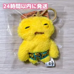 ③新品】FUGGLER ファグラー キーリング　バッジー　スクウィッジ イエロー