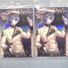 にじさんじ ウエハース Dytica 小柳ロウ カード 2枚セット