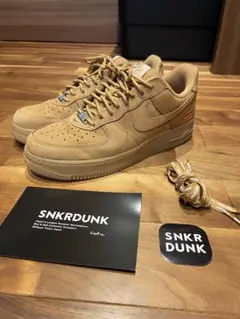 美品　Supreme Nike Air Force 1 Wheat 27cm