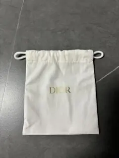 Dior ホワイト 巾着