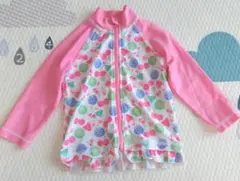 ラッシュガード ピンク 90cm