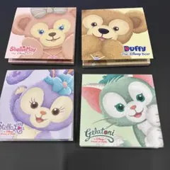 ディズニーシール、メモ帳セット
