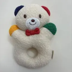 ミキハウス　くま　ラトル