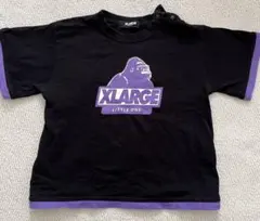 XLARGEKIDS エクストララージキッズ トップス Tシャツ 90 黒　紫