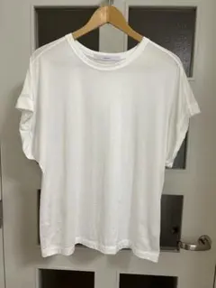 FRAMeWORK フレームワーク ロールアップ Tシャツ 白T ベイクルーズのサムネイル