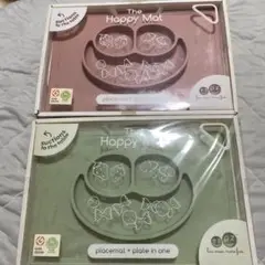 ezpz ひっくりかえらないベビー食器　２つセット　双子