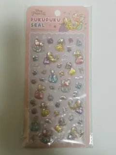 Disney プクプクシール プリンセス