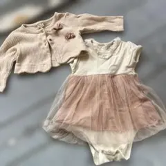 petit main♡ロンパース＆カーディガン