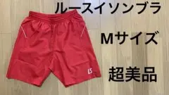 LS レッド ハーフパンツ サイドポケット付きMサイズ