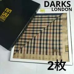 専用⭐箱なし800円⭐新品 2枚ハンカチセット DARKS LONDON 紳士