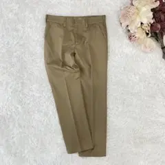URBAN RESEARCH 美シルエットストレートパンツ（S）ベージュ