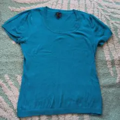BUONA GIORNATA ターコイズ 半袖Tシャツ M