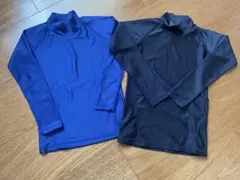s.a.gear アンダーシャツ 120サイズ 青 黒 2枚セット