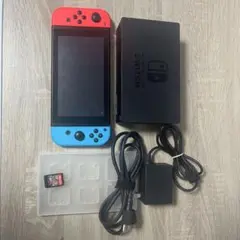Nintendo Switch ネオンレッド・ネオンブルー 本体付属品付き