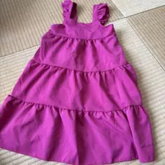 SHEIN ノースリーブワンピース 7Y ピンク