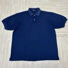 Polo by RalphLaurenネイビー XLポロシャツ 赤ポニーのサムネイル