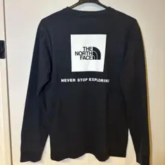 THE NORTH FACE　無地バックプリントロンT 　ロングスリーブ