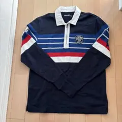 ♡たゆけ♡様専用 Eddie Bauer ラガーシャツ ネイビー