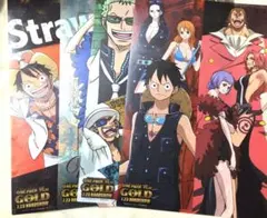 ☆ONE PIECE FILM GOLD　クリアポスターA4サイズ