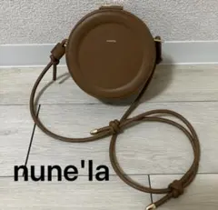 nune'la ショルダーバッグ★美品★ブラウン