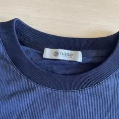 nano universe ネイビー Tシャツ Lサイズ