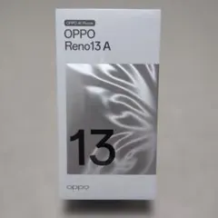 【新品未使用】OPPO Reno13 ルミナスネイビー 未開封 オッポ
