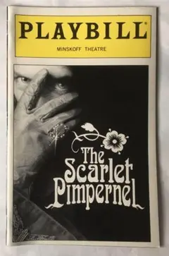PLAYBILLプレイビル ザ・スカーレット・ピンパーネル 1998年10月