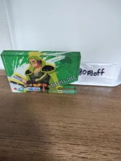 【限定価格】ロロノア・ゾロ アクリルブロック箸置き 松屋 コラボ ワンピース