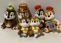 ディズニーランド 43周年 パルパル バースデー ぬいば チップ デール セット