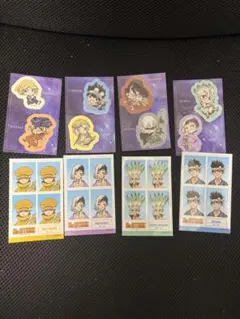 ドクターストーン　ダイカットステッカー8枚セット